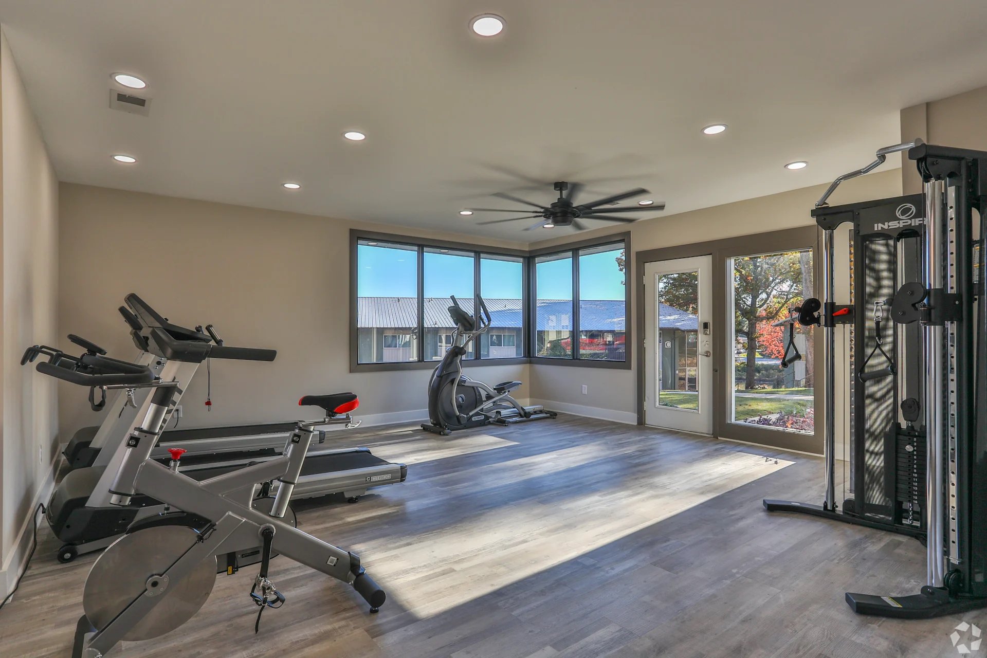 gym at 2207 North located in Greenville, SC